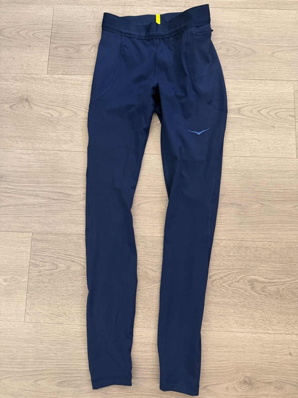 Hoka Navy Novafly Run Tight Performance Leggings